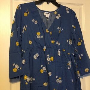 Old Navy Maternity Blouse with Tie